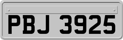 PBJ3925