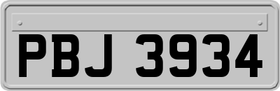 PBJ3934