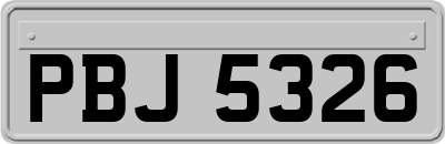 PBJ5326