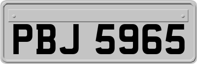 PBJ5965