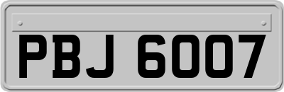 PBJ6007