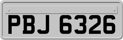 PBJ6326