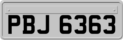 PBJ6363