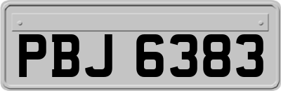 PBJ6383