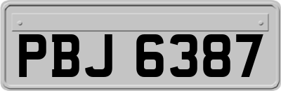 PBJ6387