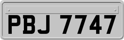 PBJ7747