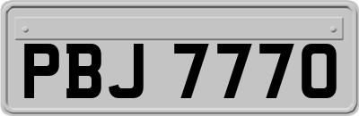 PBJ7770