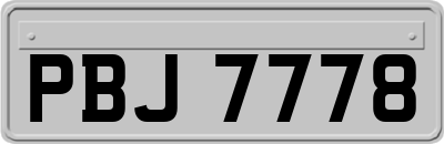 PBJ7778