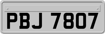 PBJ7807