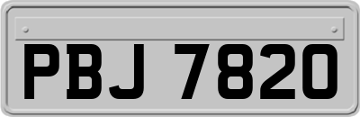 PBJ7820