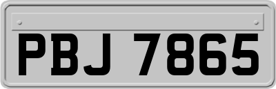 PBJ7865