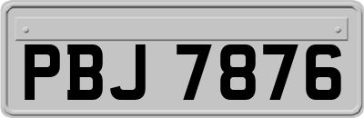 PBJ7876