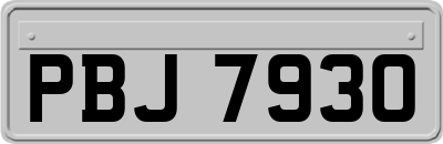 PBJ7930