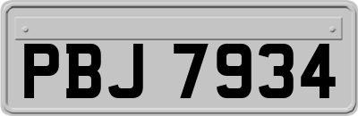 PBJ7934