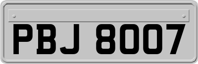 PBJ8007