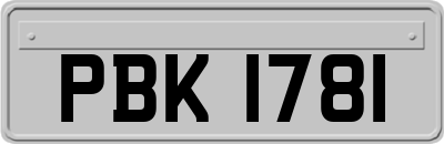 PBK1781