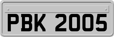 PBK2005