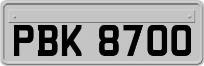 PBK8700