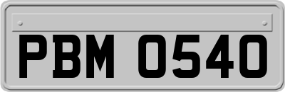 PBM0540