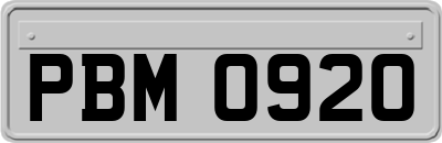 PBM0920