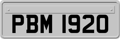 PBM1920