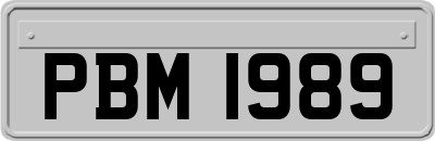 PBM1989