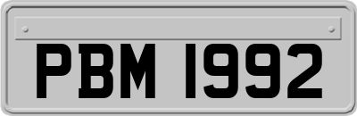 PBM1992