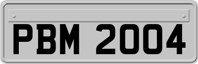 PBM2004