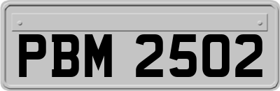 PBM2502