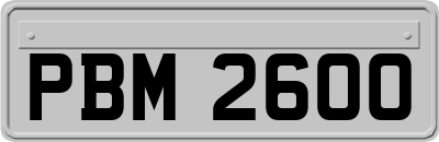 PBM2600