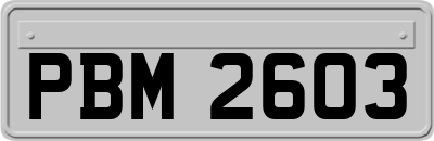 PBM2603