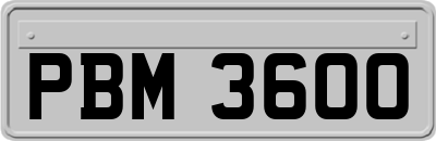 PBM3600