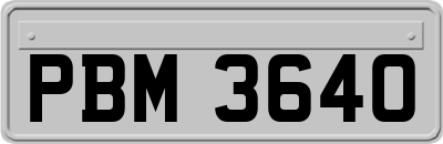 PBM3640