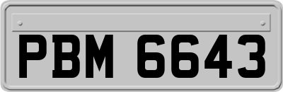 PBM6643