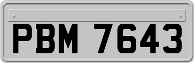 PBM7643