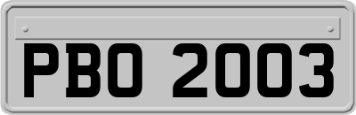 PBO2003