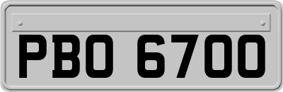 PBO6700