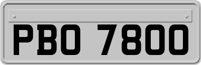 PBO7800