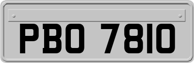 PBO7810