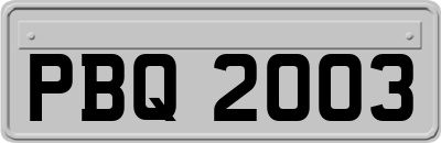 PBQ2003