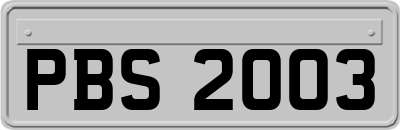 PBS2003