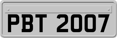 PBT2007