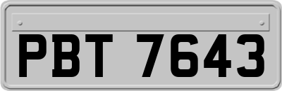 PBT7643