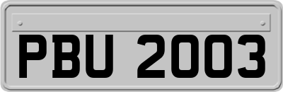 PBU2003