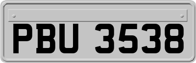 PBU3538