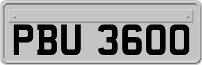 PBU3600