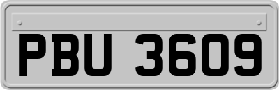 PBU3609