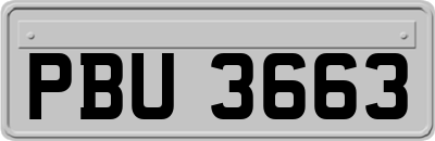 PBU3663