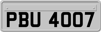 PBU4007