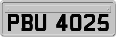 PBU4025